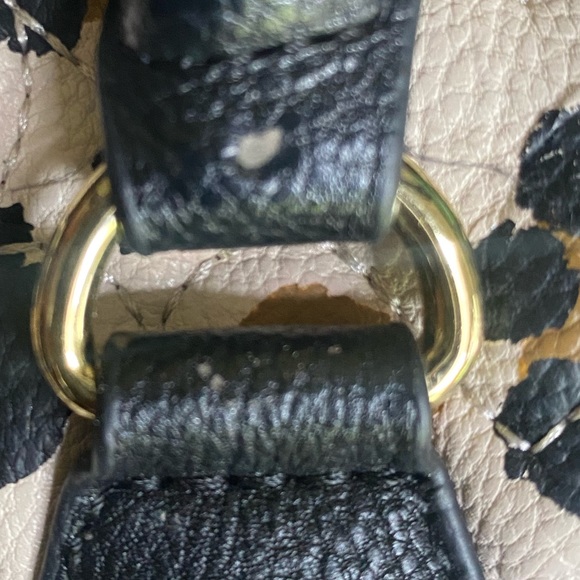 Betsey Johnson Leopard Print Heart Stitch Crossbody Purse - Picture 15 of 16